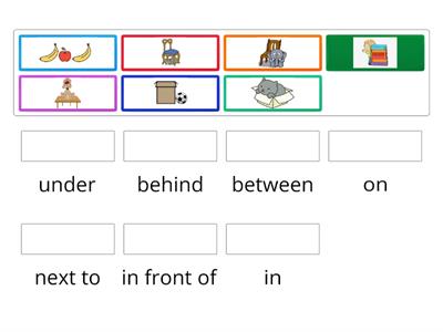 prepositions of place