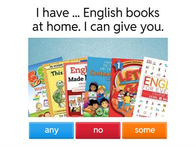  Some  any  no  без просьб (6 кл)