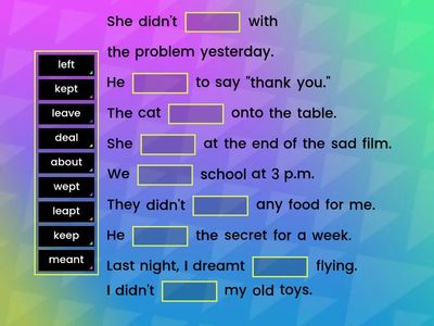 Irregular verbs 5_2 OWNIT3