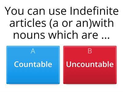 Countable and Uncountable
