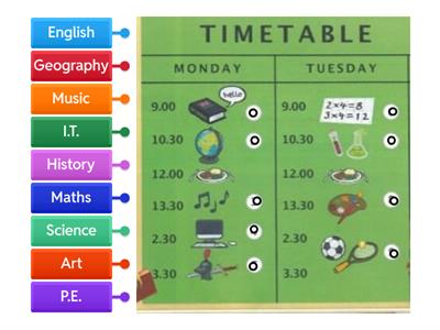 sm3 timetable 
