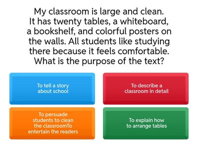 Exercise descriptive text 7th