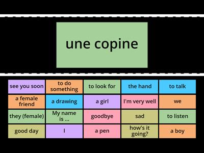 French Vocabulary Grade 8 