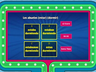 Spanish Present/Past Progressive LC