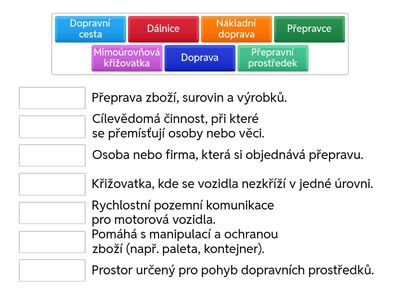 dopravní prostředky