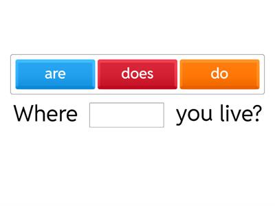 English Level Test A1-A2