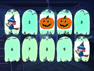 Halloween Matching Pairs - Kinder 3