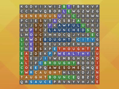 Third Grade Letterland Unit 15 Spelling