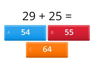 Adding 2-digit numbers by drawing base-10 (with regrouping)