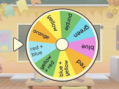  Primary Colours and Secondary Colours