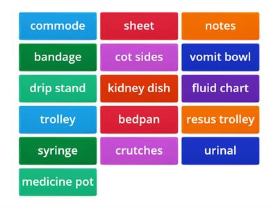 Hospital equipment