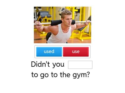 Grammar Practice: Used to