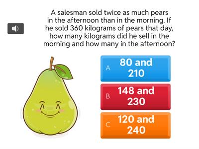 Mixed Math Word Problems Practice