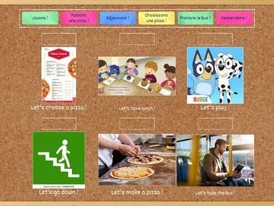 match up - Let's ...!