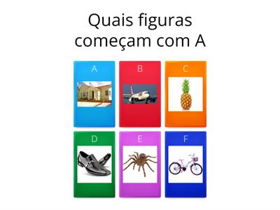 Atividade de alfabetização