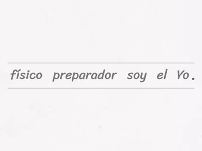 Verbos 1 (ser, estar, llamar y tener)