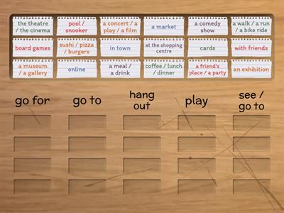 B1 - Adults - U4 - Vocabulary