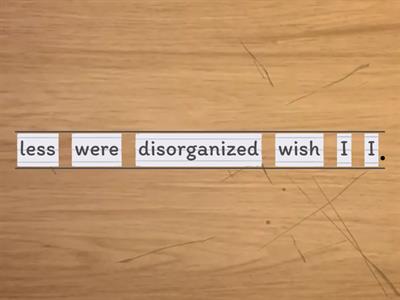 Wish and The Second Conditional!