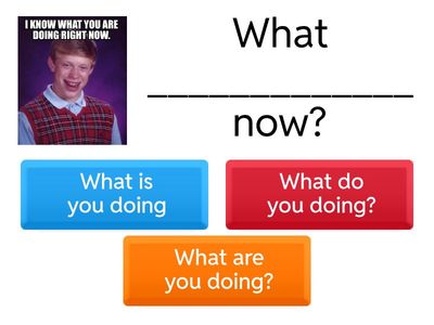 Present Simple vs Present Continuous