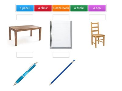 Things in the classroom