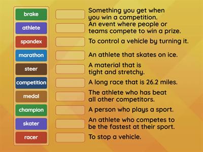 Winter Olympics Word Study