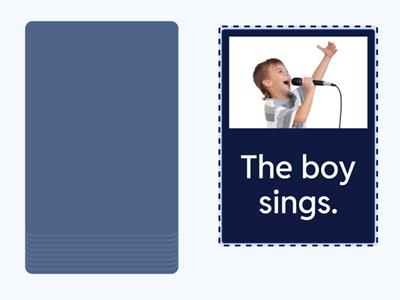 Third Person Verbs - listening