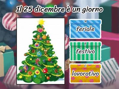 A1 - ll quiz di Natale