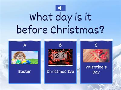 Christmas Quiz (5th grade)