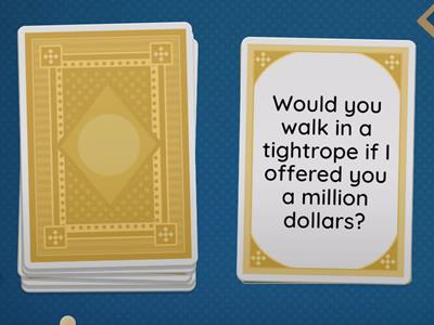 present and future unreal conditionals (speaking)