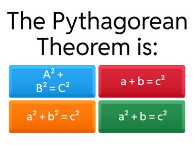 Pythagorean Theorem Overview