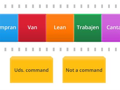 Commands:  Uds. command/Not a command