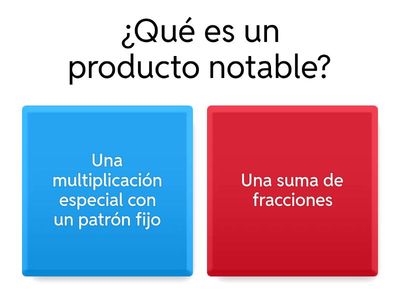 Los productos notables