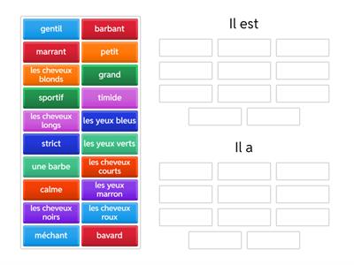 Descriptions of teachers - recap