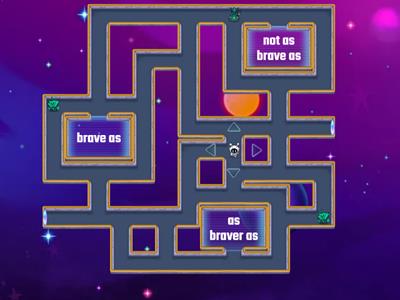 COMPARATIVES OF EQUALITY - exercises 