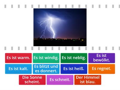  Wetter - Wortschatz