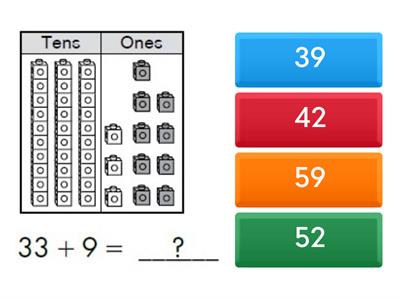 Math: Addition/Subtraction 2 digits 
