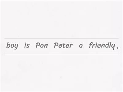 Descriptions - Peter Pan