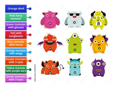 Colored Monsters