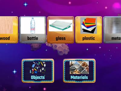 Object or material sorting