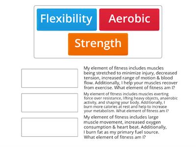 Elements of Fitness