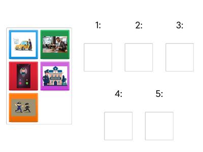 PUT THE EVENTS IN CHRONOLOGICAL ORDER