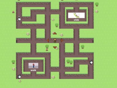 Mario Action Verb Challenge