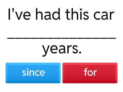 PRESENT PERFECT QUIZ