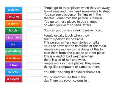 FLYERS READING / WRITING 02