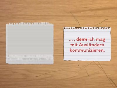 Nebensätze - Wiederholung und Festigung