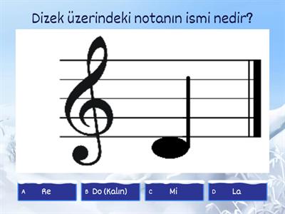 Hangi Nota? Test (Müzik Dersi)