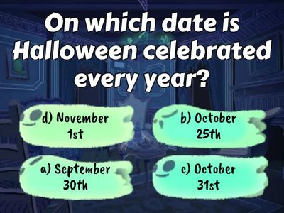 HALLOWEEN MASTER QUIZ