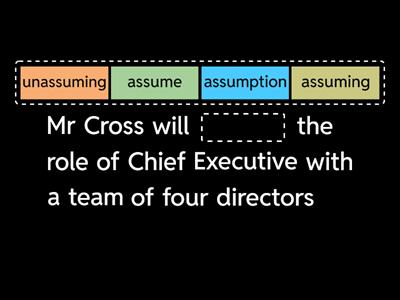 Destination C1&C2 Unit 2 Word Formation