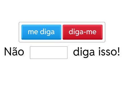 Colocação Pronominal- Português