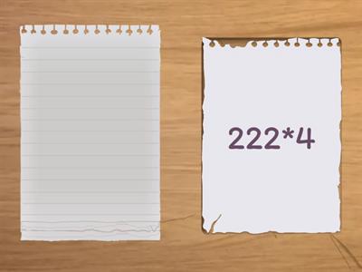 Умножение трехзначное число на однозначное.